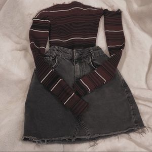 Cropped Long Sleeves ❤️🖤